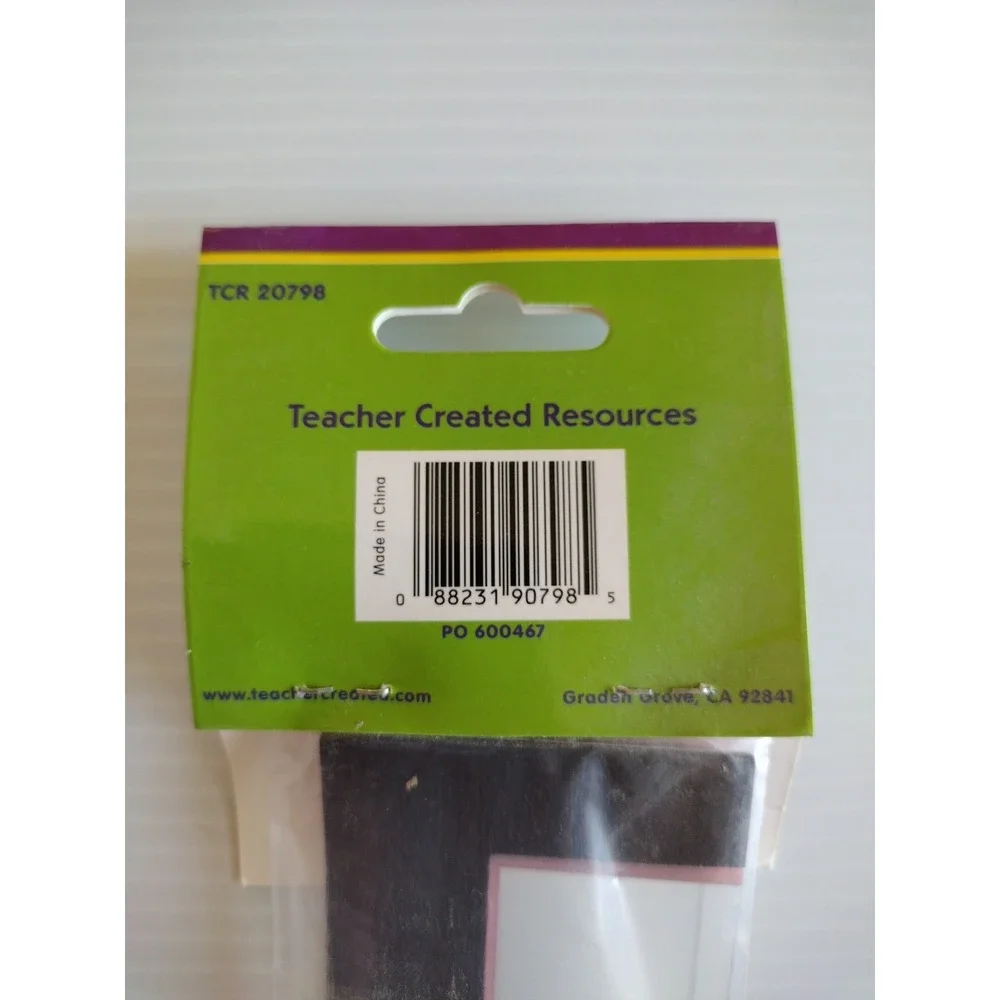 Teacher‎ Created Resources Magnetic Pockets (Set of 4) Red Border 26 
